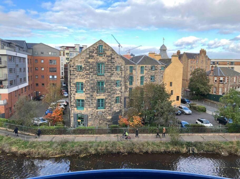 My Waterfront Apartment, Views Over Water Of Leith Edinburgh Luaran gambar