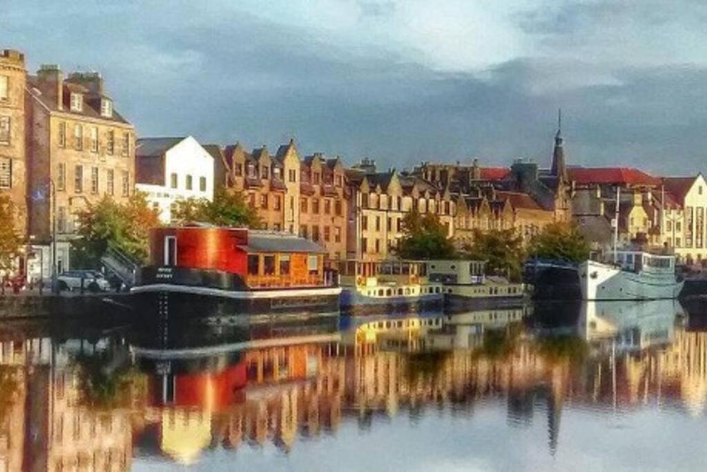 My Waterfront Apartment, Views Over Water Of Leith Edinburgh Luaran gambar