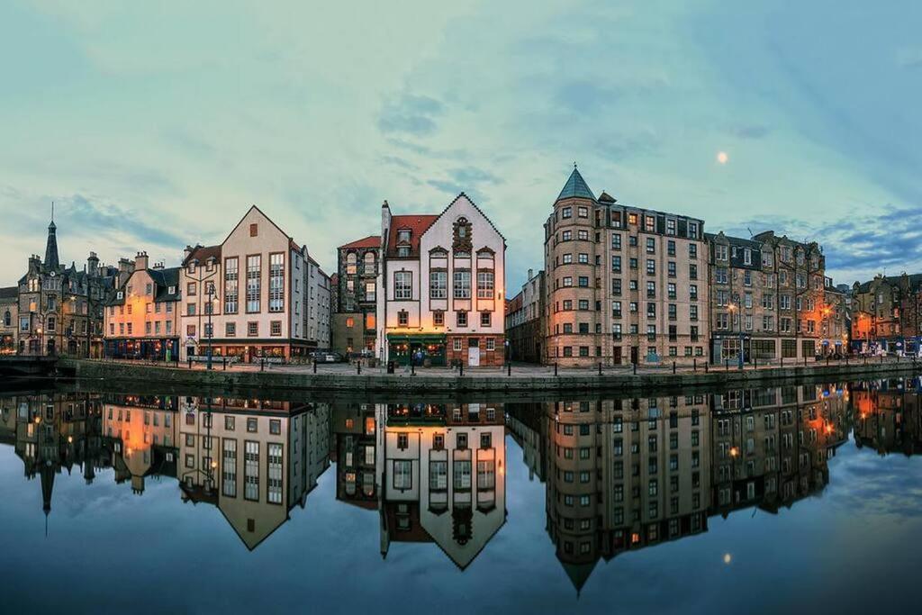 My Waterfront Apartment, Views Over Water Of Leith Edinburgh Luaran gambar